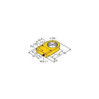 TURCK - 1510301 - 1510301 NI100R-S32XL-VP44X-H1141