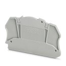 Abschlussdeckel D-UTME 4 2,2 mm Breite grau