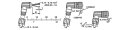 M12 Rundsteckverbinder SACC-M12FR-4PL 4-polig gewinkelt Push-Lock