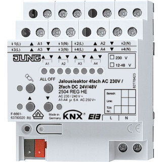 JUNG - 2504REGHE - 2504REGHE KNX Jalousieaktor