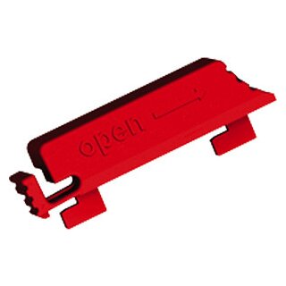 BACHMANN - 940.103 - 940.103 Verriegelungslaschen rot f. IEC