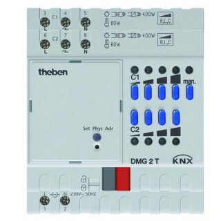 THEBEN - 4930270 - DMG 2 T KNX 2-f. Universaldimmaktor MIX2