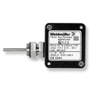 WEIDMÜLLER - 8606190000 - FBCon Bus-Term. Ex D Feldbuskomponente