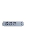 BACHMANN - 381.801 - 381.801 USB Smart, 3xSchuko 230V/16A...