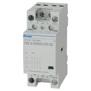 DOEPKE - 09980450 - HS 2-230UC/25-22 Installationsschütz