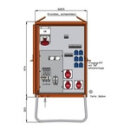 WALTHER - WV0363R1 - WV0363R1 Verteilerschrank 55kVA alls