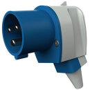 MENNEKES - 1411 - 1411 Winkelstecker 16A3p 6H230V IP44