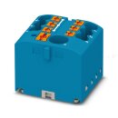 Verteilerblock PTFIX 6/6X2,5 Push-in 24 A 450 V blau
