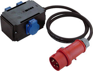 BACHMANN - 349.027 - 349.027 CEE-Adapter 400V IP44