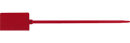 INTERCABLE - 183249 - ICC61690 Kabelbinder, rot