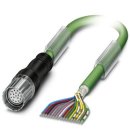 Kabelstecker kunststoffumspritzt - K-17 - OE/2,0-E01/M23 F8