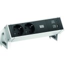 BACHMANN - 902.932 - 902.932 DESK2 2xfach 1xUSB A&C...