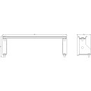 A-ZS Hutschiene Normal 400 mm Siemens ALPHA-ZS