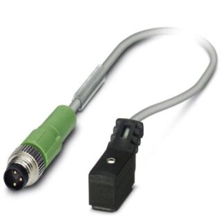 Phoenix Contact - 1453342 - SAC-2P-M 8MS/ 3,0-PUR/ZC-1L-S - Sensor-/Aktor-Kabel