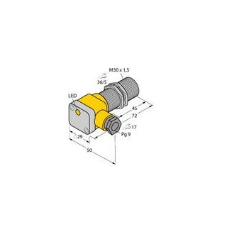 TURCK - 40220 - 40220 BI10-G30SK-Y1X