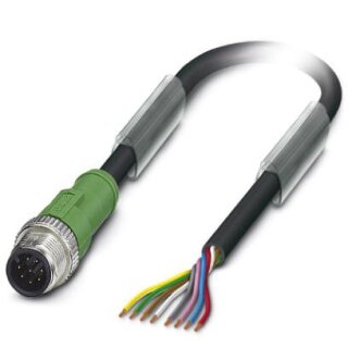 Phoenix Contact - 1415716 - SAC-8P-M12MS/ 1,5-PVC - Sensor-/Aktor-Kabel