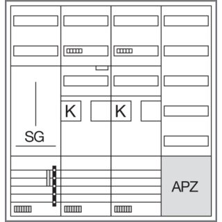 HAGER - ZB34SET25LK - ZB34SET25LK KS 2ZP,SG,BKE-I,APZ,VT5,4f.