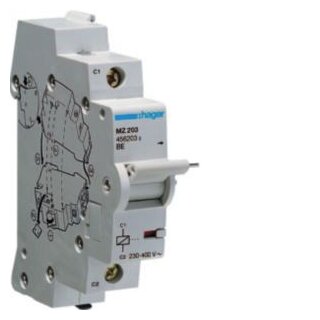 HAGER - MZ203 - MZ203 Arbeitstromauslöser für MCB RCBO