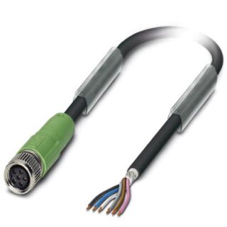 Phoenix Contact - 1522396 - SAC-6P- 1,5-PUR/M 8FS SH - Sensor-/Aktor-Kabel