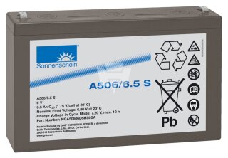 Exide - NGA50606D5HS0SA - Bleiakku 6V 6,5Ah A506/6,5S
