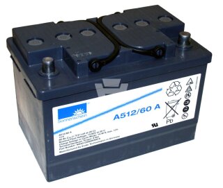 Exide - NGA5120060HS0CA - Bleiakku 12V 60Ah A512/60A