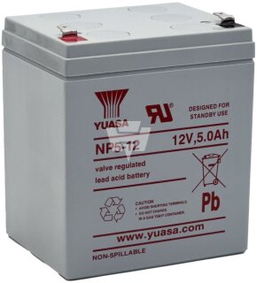 Yuasa - NPH5-12 - Bleiakku 12V 5Ah