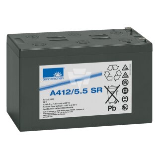 Exide - NGA41205D5HS0RA - Bleiakku 12V 5,5Ah A412/5,5SR