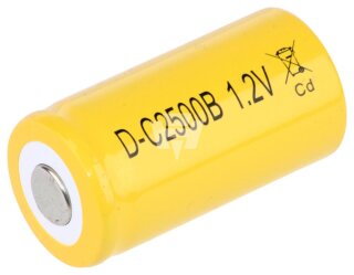 Mexcel - NS2500C-I - Akku 1,2V Baby C 2500mAh D-C2500B