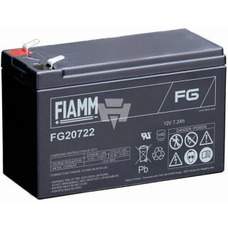 Fiamm - FG20722 - Bleiakku 12V 7,2Ah