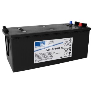 Exide - NGA5120140HS0CA - Bleiakku 12V 140Ah A512/140A