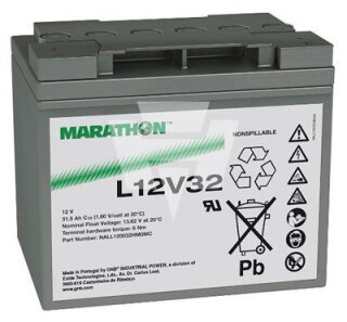 Exide - NALL120032HM0MC - Bleiakku 12V 32Ah L12V32