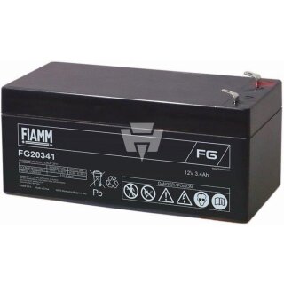 Fiamm - FG20341 - Bleiakku 12V 3,4Ah