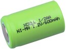 Xcell - 133064 - Akku Ni-MH 1,2V 1/2 AA 600mAh Industrie