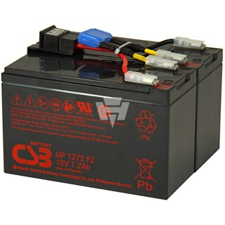 Hückmann - CSB-SCD48 - Nachbau-Ersatzbatterie für APC-USV Anlagen RBC48