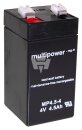Multipower - MP4,5-4 - Bleiakku 4V 4,5Ah