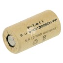 Xcell - 135237 - Akku Ni-Cd 1,2V Sub-C 1500mAh Pappmantel...