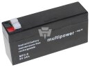 Multipower - MP3-8 - Bleiakku 8V 3Ah