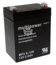 Multipower - MP2,9-12R - Bleiakku 12V 2,9Ah