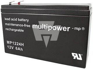 Multipower - MP1224H - Bleiakku 12V 6Ah