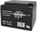 Multipower - MPL26-12 - Bleiakku 12V 26Ah