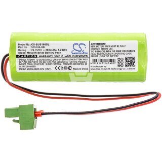 Hückmann - CS-BUS186SL - Akkupack für Türsteuerung 24V 300mAh Ni-MH Besam