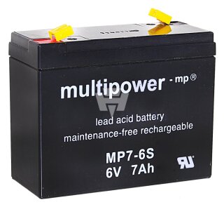 Multipower - MP7-6S - Bleiakku 6V 7Ah