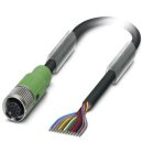 Sensor-/Aktor-Kabel - SAC-12P- 5,0-PUR/FS SCO
