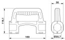 Kabelgriff EV-GRIP-D35,7MM CCS Typ 1 Typ 2 schwarz