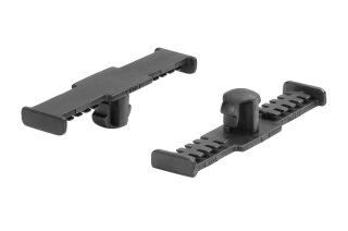 HellermannTyton - 102-69068 - Befestigungsclip 39x9 mm, schlagzäh, hitzestabil, schwarz