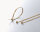 HellermannTyton - 111-01401 - Kabelbinder detektierbar 301x4,8 mm, metallhaltig, senf