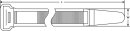 HellermannTyton - 111-12300 - Kabelbinder 231x12,7 mm,...