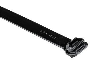 HellermannTyton - 111-12301 - Kabelbinder 307x12,7 mm, schlagzäh, hitze- und UV-stabilisiert, schwarz