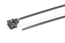 HellermannTyton - 126-00000 - Befestigungsbinder 160x4,6 schwarz