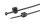HellermannTyton - 150-40583 - Befestigungsbinder 150x4,6 mm, 2-teilig, hitzestabil, schlagzäh, schwarz